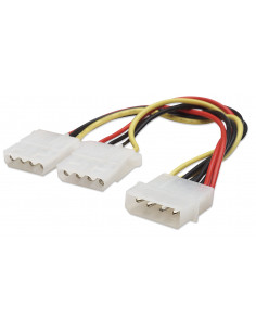 0.20m Cavo Y Molex 1xM -- 2xF