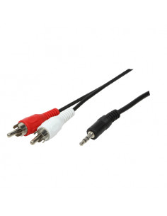 1,50 mt 1x3.5mm - 2xRCA,...