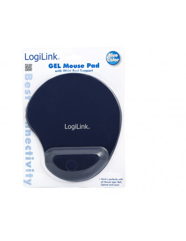 Mousepad with Gel Wrist Rest Support,...