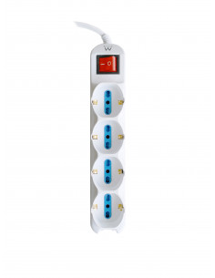 Multipresa 12 posizione Bianca