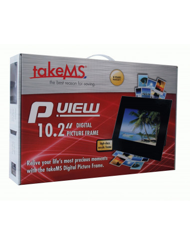 P.VIEW 10.2 DIGITAL PICTURE FRAME