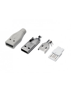 USB Plug Type A, Solder Type