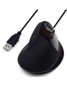 Verticale Ergonomico USB nero