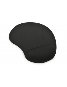 Mouse Pad Nero con Poggiapolso