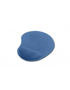 Mouse Pad con Poggiapolso Blu