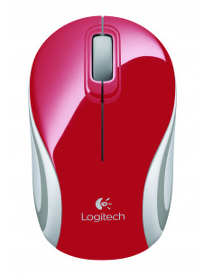 Mouse Wireless M187 Rosso