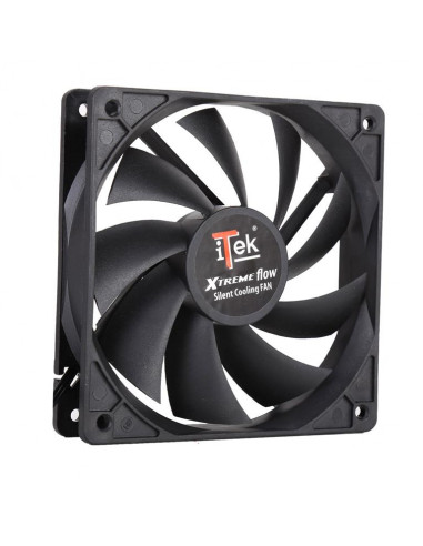 120mm Xtreme Flow Silent Fan - Black