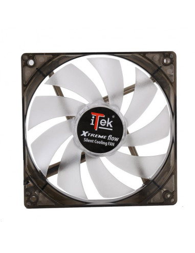 120mm Xtreme Flow Silent Fan - White