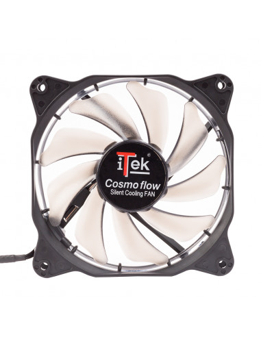120mm Cosmo Flow Silent Fan - White