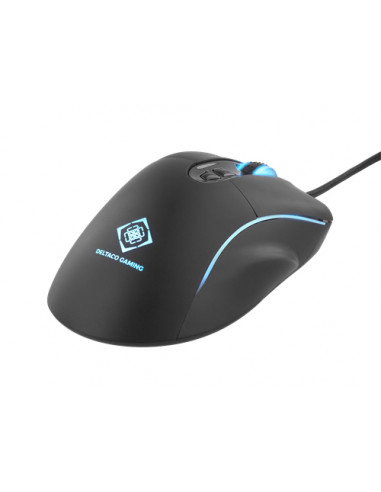 Mouse RGB USB, 1000-4000 DPI, 7 Buttons