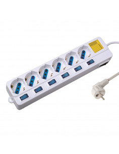 Power Strip 6-way with...