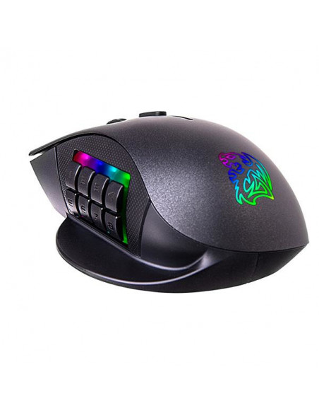 PM75 Lightweight RGB gaming mouse, pink