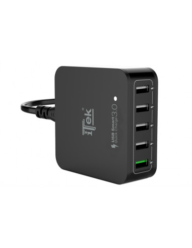 40W Alimentatore 5 porte 4xUSB-A 2,4A...