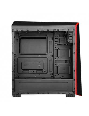 ORIGIN Black/Red  MidiTower 2x120mm...
