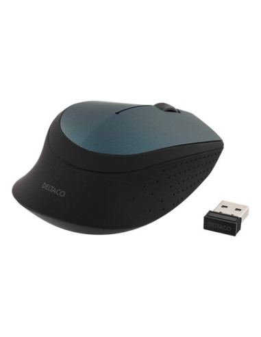 Mouse Wireless 1200DPI, Black/Green