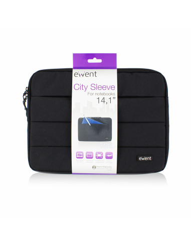 14.1" Cover Black City Sleeve