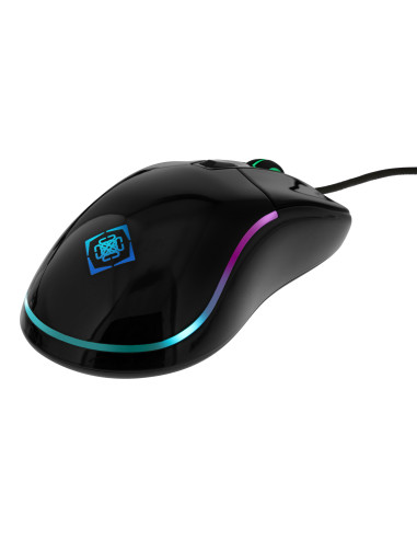 Deltaco Gaming PM75 Ultra-Light RGB Gaming Mouse - Pink 