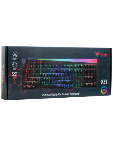 Tastiera Gaming X31 - Meccanica-...