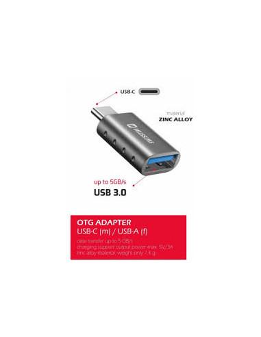 OTG ADAPTER USB-C(M)/USB-A(F)