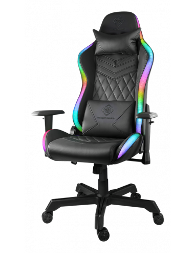 Gaming Chair, eco-pelle, RGB con telecomando