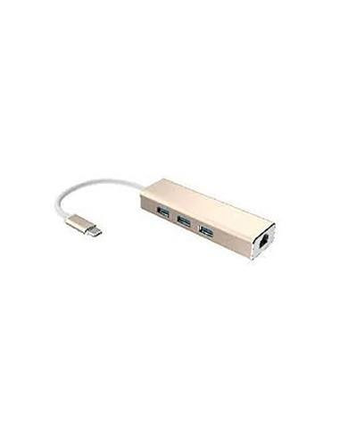 USB (3.1), USB typ C hub 4-port,...