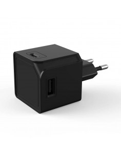 POWERCUBE, black, 2x USB A...