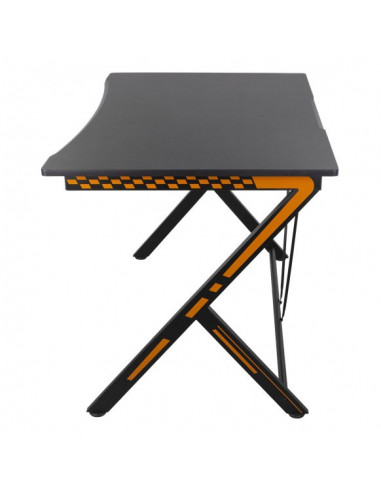 Gaming Table, nero/arancione...