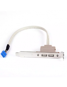 BRACKET (2 PORT USB 2.0 Cable)