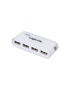 USB 2.0 Hub 4 porte bianco...