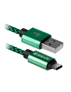 1,00 mt USB - USB-C, VERDE