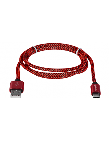 1,00 mt USB - USB-C, ROSSO