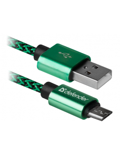 1,00 mt USB - MicroUSB, VERDE