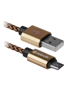 1,00 mt USB - MicroUSB, ORO