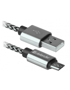 1,00 mt USB - MicroUSB, GRIGIO
