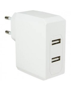 17W 3,4A 5V 2x USB, Bianco...